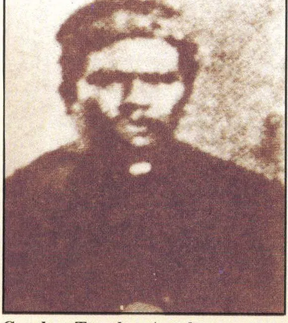Gambar Tuanku Antah, diambil di Singapura sekitar 1874–1875.